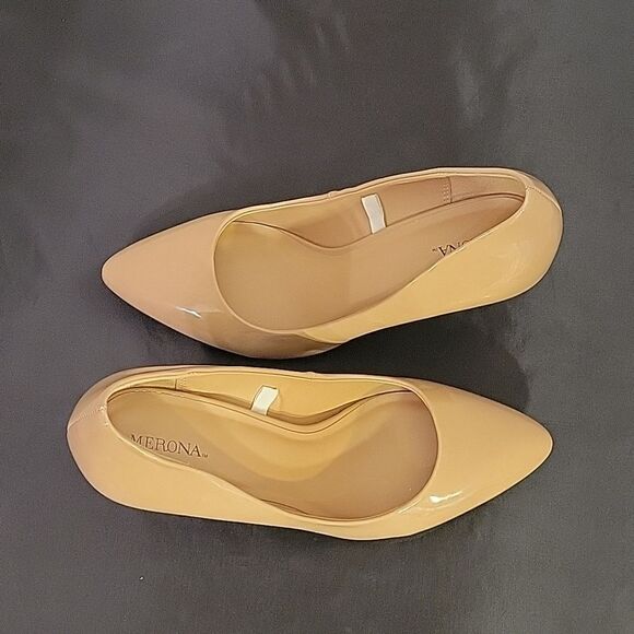BRAND NEW MERONA POINTED TOE HIGH HEEL STILETTOS PUMP - Picture 6 of 15